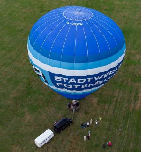 Heiluftballon Hlle 4500m