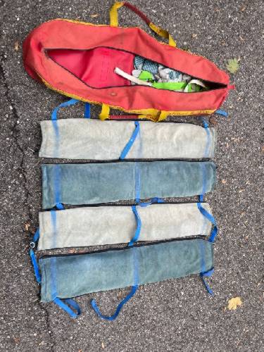 Korbstangen inklusive Polster